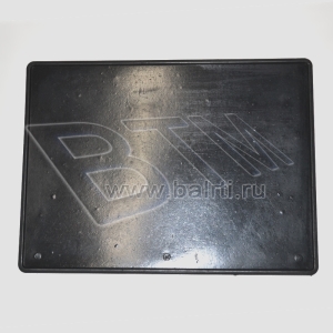 Брызговик задний а/м МАЗ 390*300 мм армир.
